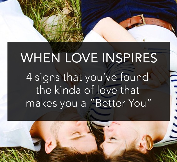 Better Me for Me – When love inspires you