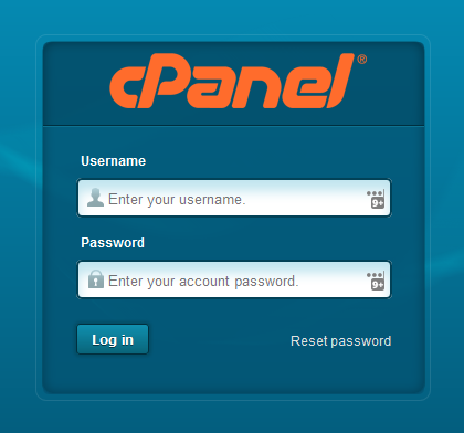 cpanel for your music website